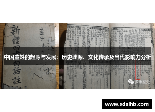中国董姓的起源与发展：历史渊源、文化传承及当代影响力分析